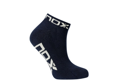 NOX PACK OF SNEAKER PERFORMANCE SOCKS NAVY BLUE WHITE