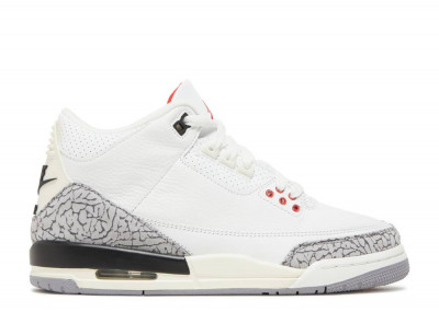 AIR JORDAN 3 RETRO WHITE CEMENT REIMAGINED