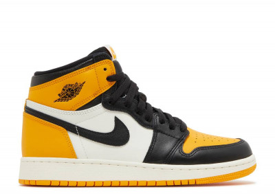 AIR JORDAN 1 RETRO HIGH OG YELLOW TOE / TAXI