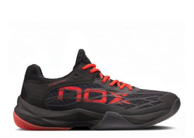 NOX AT10 LUX PADEL SHOES BLACK RED
